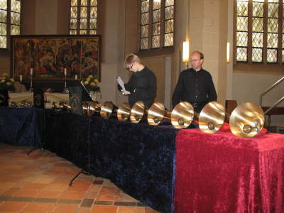 Vorbereitungen in St. Lamberti